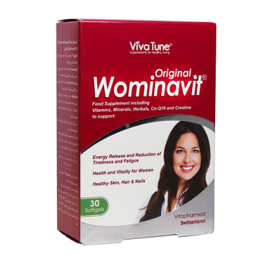 سافت ژل ومیناویت اوریجینال (Wominavit Original) ویوا تیون بسته 30 عددی