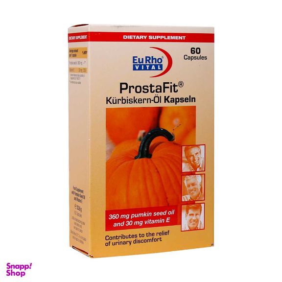 قرص مکمل پروستات پروستافیت (Prostafit) یوروویتال بسته 60 عددی