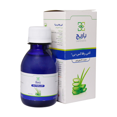 شربت آنتی رفلاکس بی باریج اسانس حجم 120 میلی لیتر