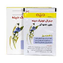مکمل افزایش وزن جنرال تونیک (General Tonic) دینه طعم موزی بسته 20 عددی