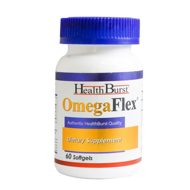 سافت ژل امگا فلکس (Omega Flex) هلث برست بسته 60 عددی
