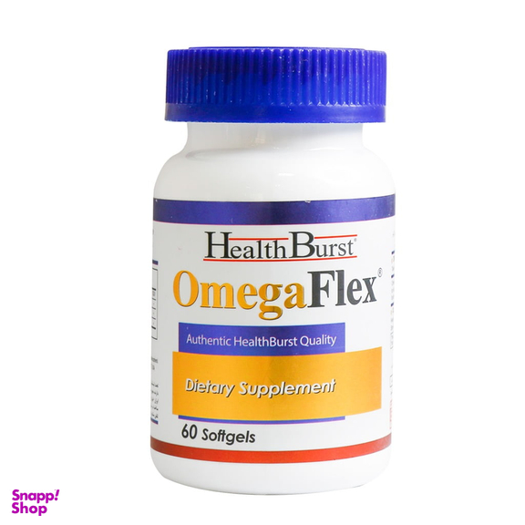 سافت ژل امگا فلکس (Omega Flex) هلث برست بسته 60 عددی