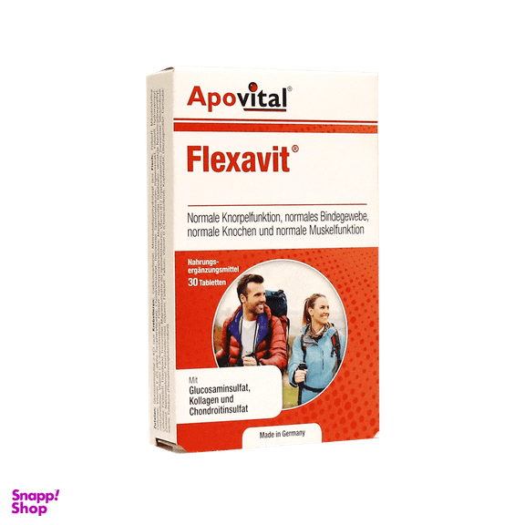 کپسول مکمل مفاصل و استخوان فلکساویت (Flexavit) آپوویتال بسته 30 عددی