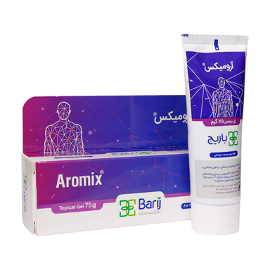 ژل ضد درد آرومیکس (Aromix) باریج اسانس وزن 75 گرم