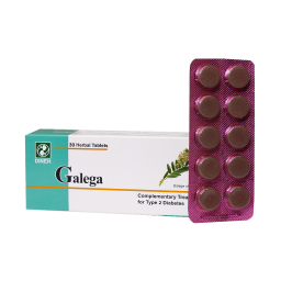 قرص دیابت گالگا (Galega) مجتمع صنایع دینه ایران بسته 30 عددی