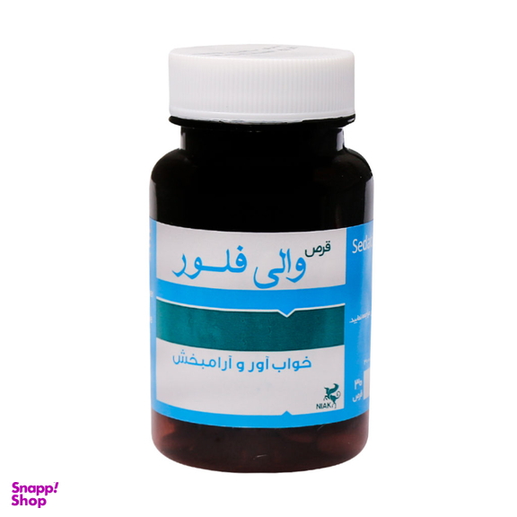 قرص تنظیم خواب والی فلور (Valiflore) شرکت داروسازی نیاک بسته 30 عددی