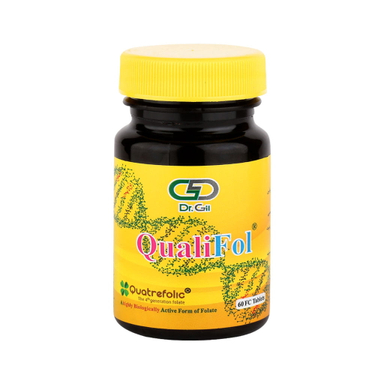 قرص فولیک اسید کوالی فول (Quali Fol) دکتر گیل بسته 60 عددی