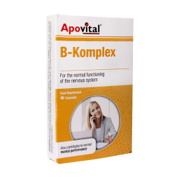 کپسول ب کمپلکس (B Komplex) آپوویتال بسته 40 عددی