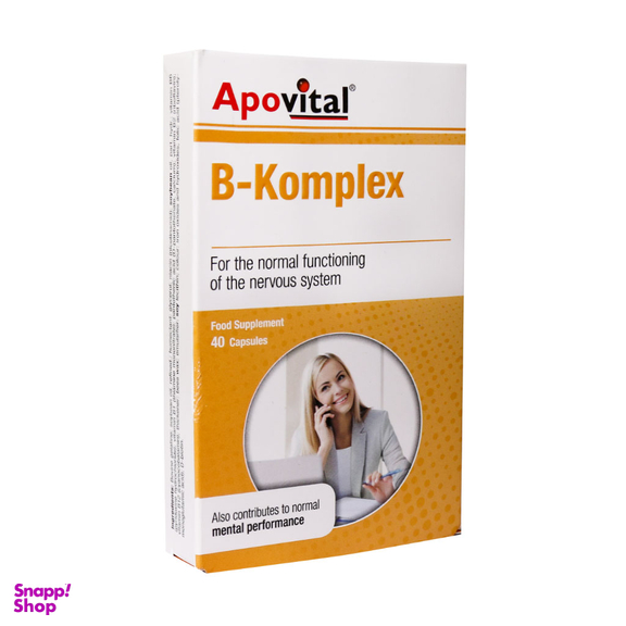 کپسول ب کمپلکس (B Komplex) آپوویتال بسته 40 عددی