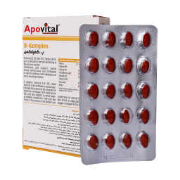 کپسول ب کمپلکس (B Komplex) آپوویتال بسته 40 عددی
