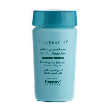 شامپو ضد ریزش مو انرژی کازمتیکس (Energy Cosmetics) مدل سیلکراتین پروتکشن حجم 250 میلی لیتر