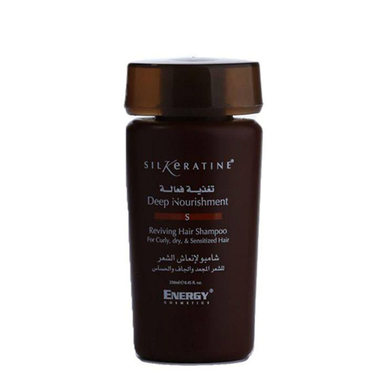شامپو انرژی کازمتیکس (Energy Cosmetics) مدل سیلکراتین نوریشمنت حجم 250 میلی لیتر