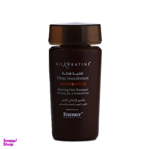 شامپو انرژی کازمتیکس (Energy Cosmetics) مدل سیلکراتین نوریشمنت حجم 250 میلی لیتر