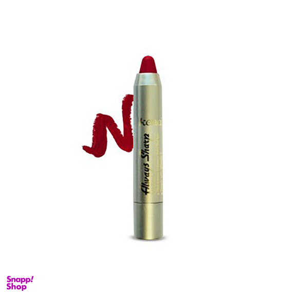 رژ لب مدادی کنسی (Kenci) مدل براق شماره 613 رنگ قرمز