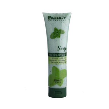 ماسک مو انرژی کازمتیکس (Energy Cosmetics) مدل گیاه ساج Hair Repair حجم 300 میلی لیتر