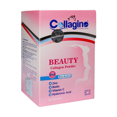 ساشه پودر کلاژن کلاژینو بسته 30 عددی