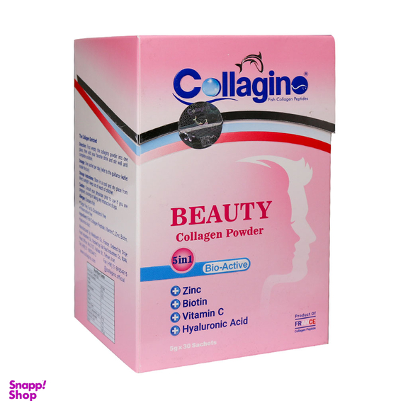 ساشه پودر کلاژن کلاژینو بسته 30 عددی