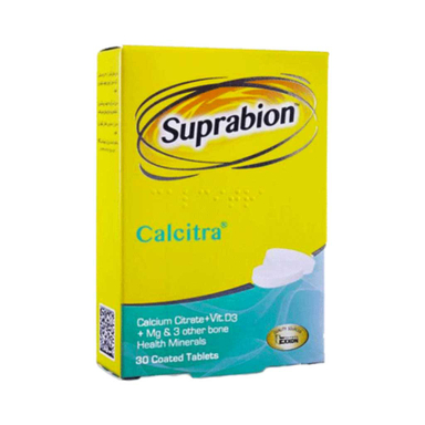 قرص کلسیترا (Calcitra) سوپرابیون بسته 30 عددی