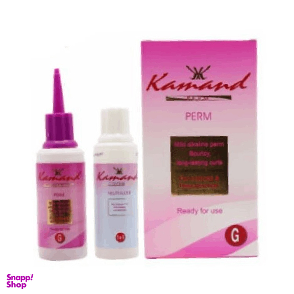 محلول فر کننده مو کمند (Kamand) مدل G حجم 140 میلی لیتر