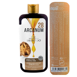 شامپو مو تقویت کننده آرکانوم (Arcanum) مدل گردو حجم 370 میلی لیتر