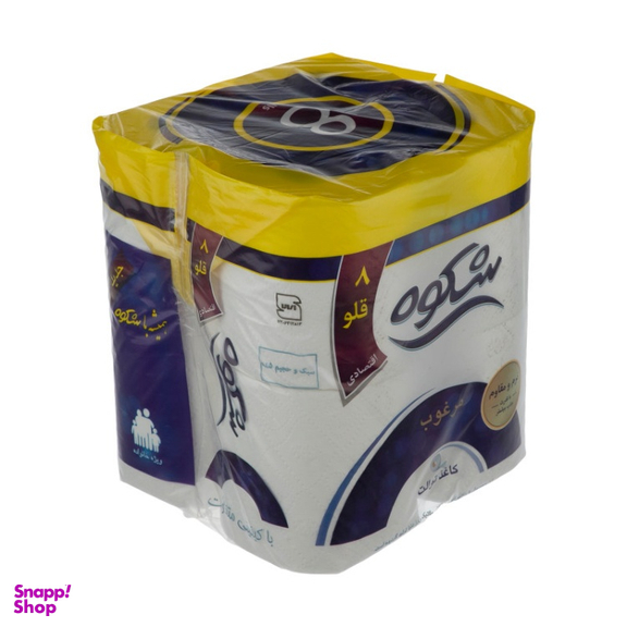 دستمال توالت شکوه (Shokouh) بسته 8 عددی