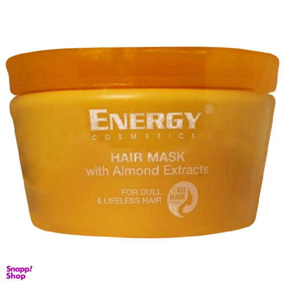 ماسک مو انرژی (Energy) مدل روغن بادام حجم 500 میلی لیتر