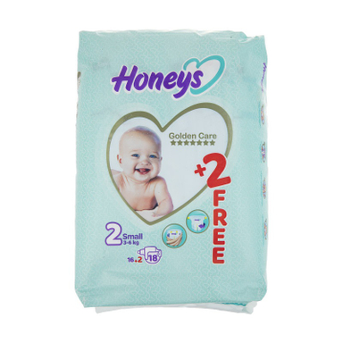 پوشک کودک هانیز (Honeys) سایز 2 بسته 18 عددی