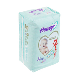 پوشک کودک هانیز (Honeys) سایز 2 بسته 18 عددی