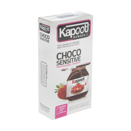 کاندوم تاخیری کاپوت مدل Choco Sensitive بسته 12 عددی