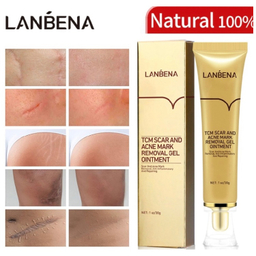 ژل ترمیم کننده اسکار و آکنه لانبنا مدل Tcm حجم 30 میلی لیتر