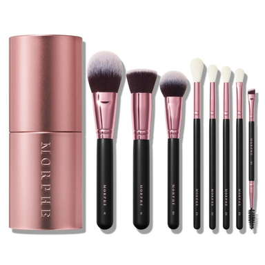 ست براش مورفی (Morphe) مدل فلش آف رز مجموعه 8 عددی
