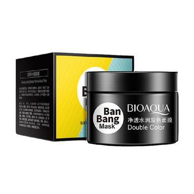 ماسک صورت بایوآکوا مدل Ban Bang Double Color حجم 100 میلی‌ لیتر
