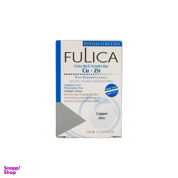 پن فولیکا (Fulica) مناسب پوست خیلی خشک و حساس وزن 100 گرم