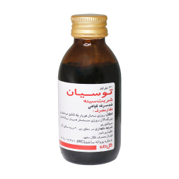 شربت سینه توسیان گل دارو حجم 120 میلی لیتر