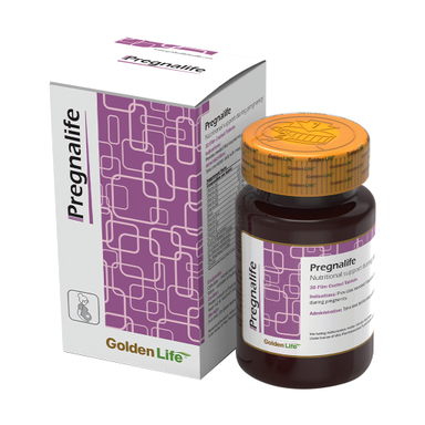 قرص مولتی ویتامین مینرال بارداری پرگنالایف (Pregnalife) گلدن لایف بسته 30 عددی
