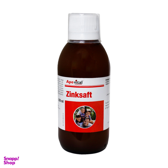 شربت مکمل زینک سافت (Zinksaft) آپوویتال حجم 200 میلی لیتر