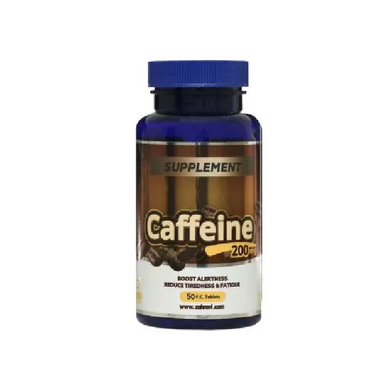 قرص کافیین 200 میلی گرم انرژی فوکس (Energy Focus Caffeine 200 mg) داروپخش بسته 50 عددی
