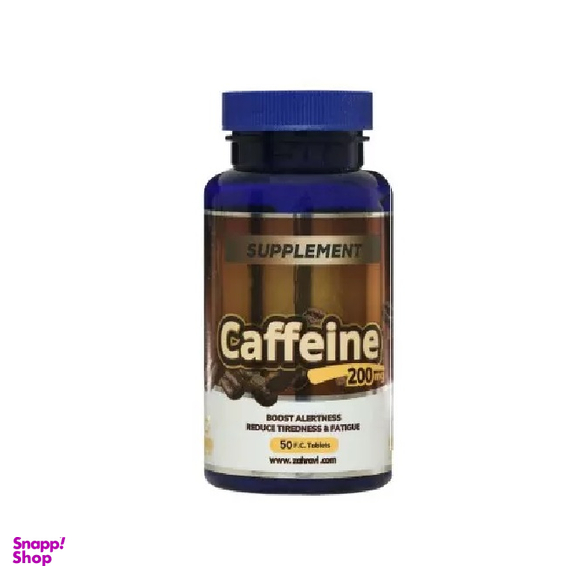 قرص کافیین 200 میلی گرم انرژی فوکس (Energy Focus Caffeine 200 mg) داروپخش بسته 50 عددی