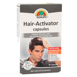 قرص تقویت مو هیر اکتیواتور (Hair Activator) شرکت سان لایف بسته 30 عددی