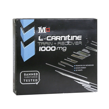قرص ال کارنیتین 1000 میلی گرم (L Carnitine 1000 mg) ام پلاس بسته 30 عددی