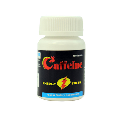 قرص کافیین 100 میلی گرم انرژی فوکس (Energy Focus Caffeine 100 mg) داروپخش بسته 100 عددی