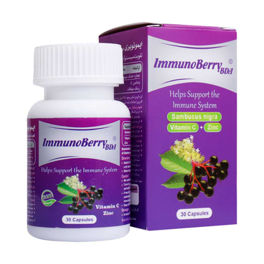 کپسول ایمونوبری بی دی آ (Immunoberry BDA) بهتا دارو بسته 30 عددی