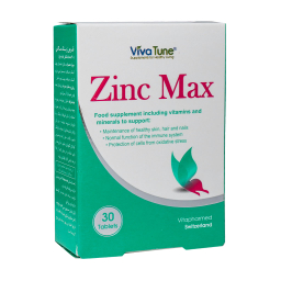 قرص زینک ماکس ویوا تیون (VivaTune) بسته 30 عددی