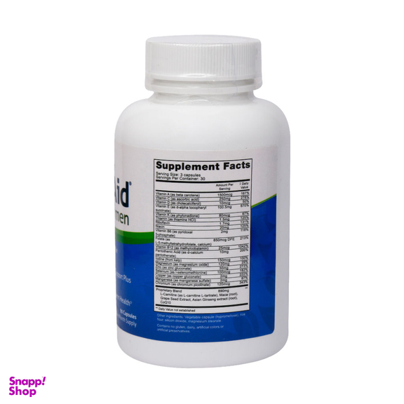 کپسول بهبود باروری فرتیل اید برای آقایان (FertilAid For Men) بسته 90 عددی