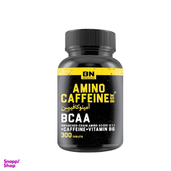 قرص آمینو کافیین بی اس کی (Amino Caffeine BSK) بنیان سلامت کسری بسته 300 عددی