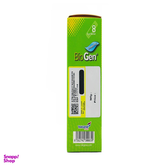 ساشه پروبیوتیک بایوژن (Bio Gen) تک ژن فارما بسته 8 عددی