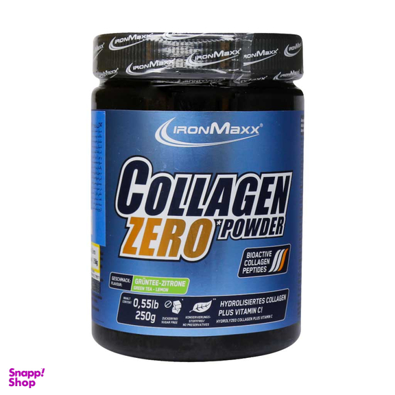 پودر کلاژن زیرو (Collagen Zero) آیرون مکس وزن 250 گرم