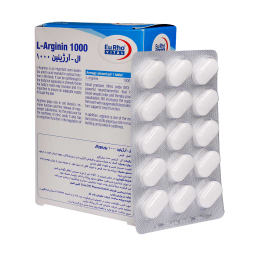 قرص ال آرژینین 1000 (L Arginin 1000) یورو ویتال بسته 60 عدد