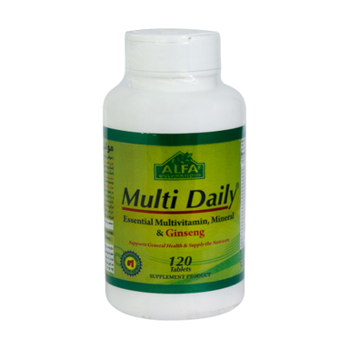 قرص مکمل مولتی دیلی آلفا ویتامین (Multi Daily Alfa Vitamins) شرکت آلفا ویتامین