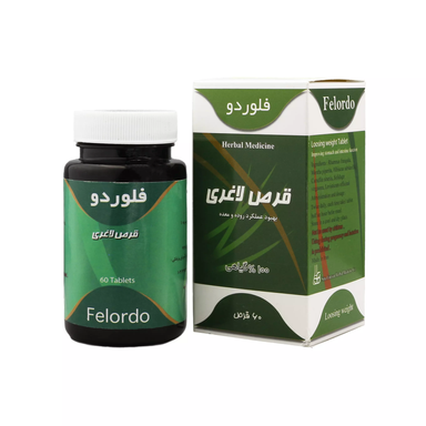 قرص کاهش وزن فلوردو (Felordo) سینافراور بسته 60 عددی